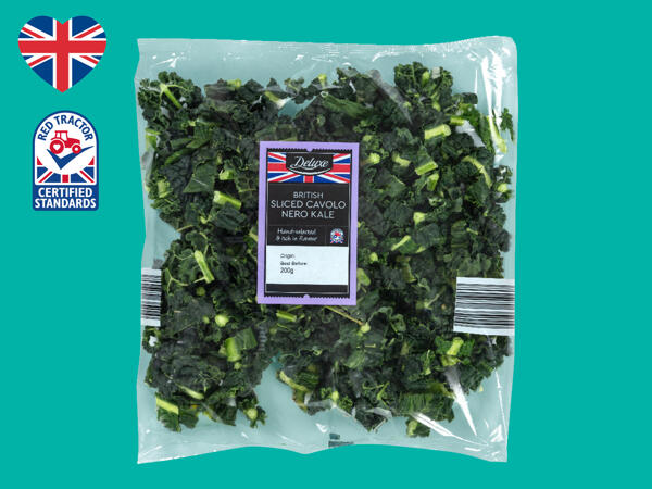Deluxe Sliced British Cavolo Nero Kale