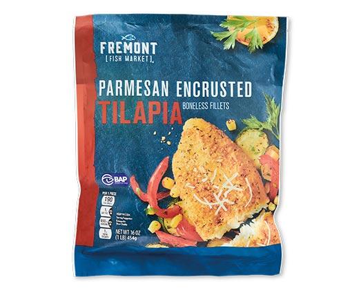 Fremont Fish Market Breaded Flounder or Parmesan Tilapia
