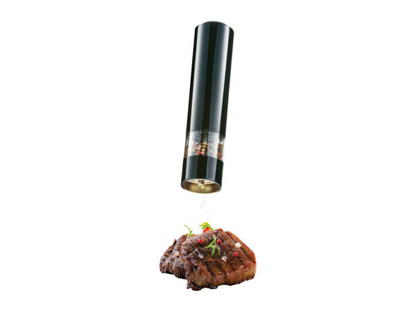Silvercrest Stainless Steel Electric Salt or Pepper Mill