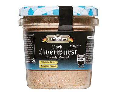 Oktoberfest Pork Liverwurst 250g