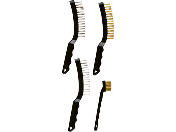 Parkside Wire Brush Set - 4 Piece Set