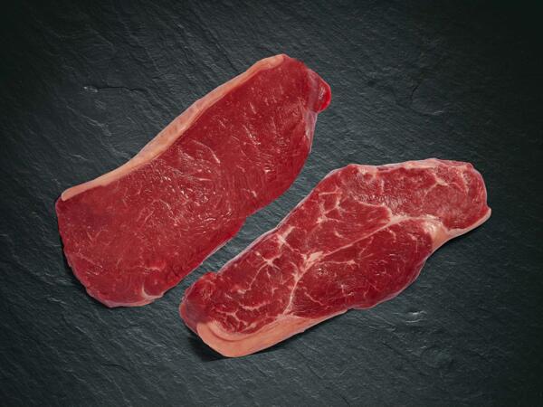 Entrecôte de bœuf de pâturage bio