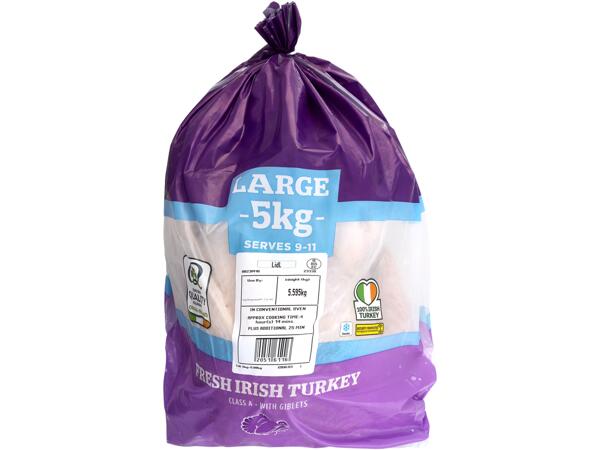Fresh Irish Whole Turkey 5kg