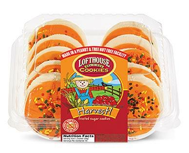 Lofthouse 
 Harvest Frosted Sugar Cookies