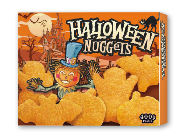 Halloween nuggets eller monster chili cheese nuggets