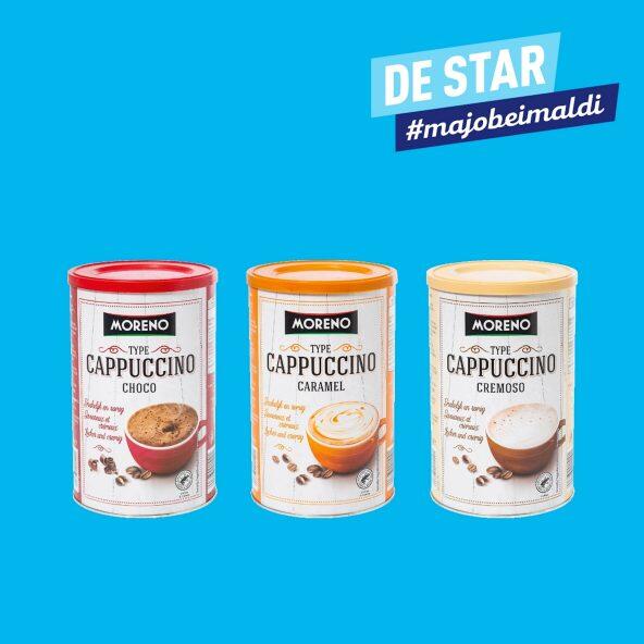 MORENO(R) 				Cappuccino-Instantkaffee