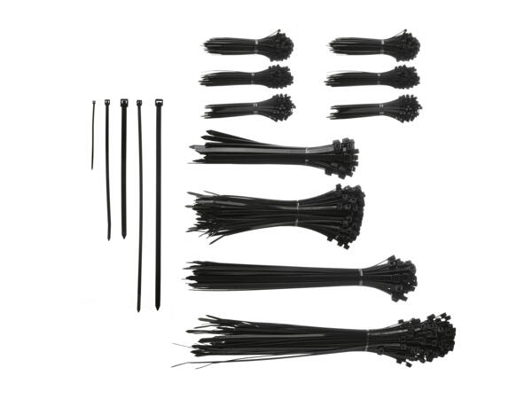 Parkside Cable Tie Set - 1000 pieces