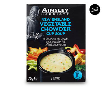 Ainsley Harriott Cup Soups 3pk – 72g-81g