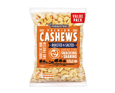 Roasted and Salted Cashews 1kg