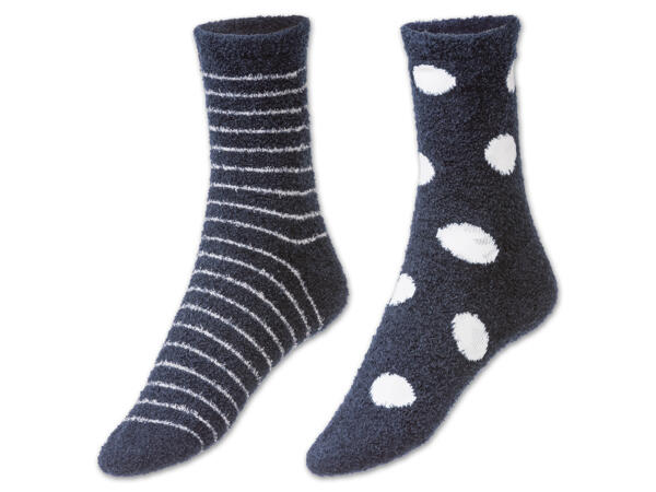 Damen Kuschelsocken, 2 Paar