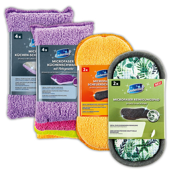Microfaser Spezialschwämme