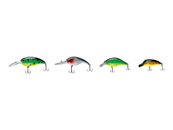 Crivit Wobbler Fishing Lure Set - 4 Pack