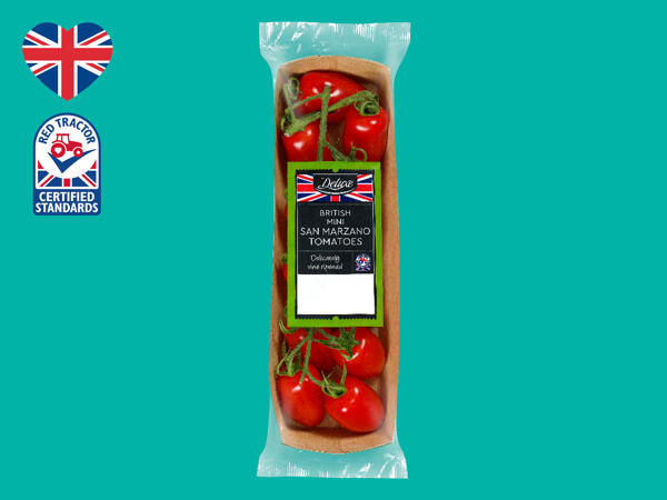 Deluxe British Mini San Marzano Tomatoes
