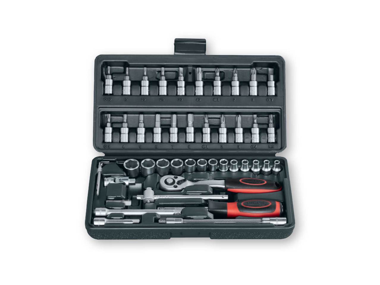 POWERFIX Ratchet & Bit Set