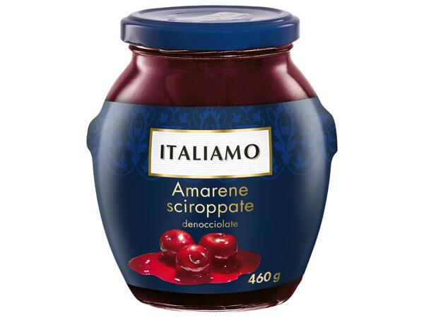 Black Cherries in Syrup