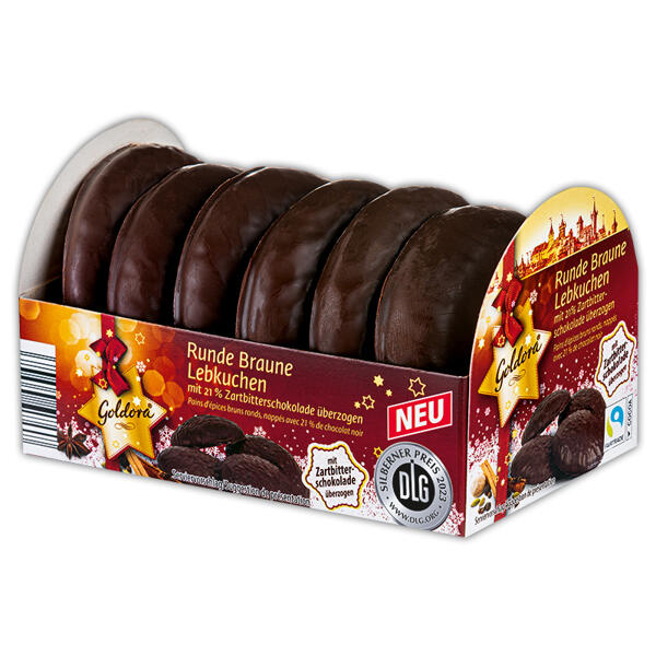 Runde Braune Lebkuchen