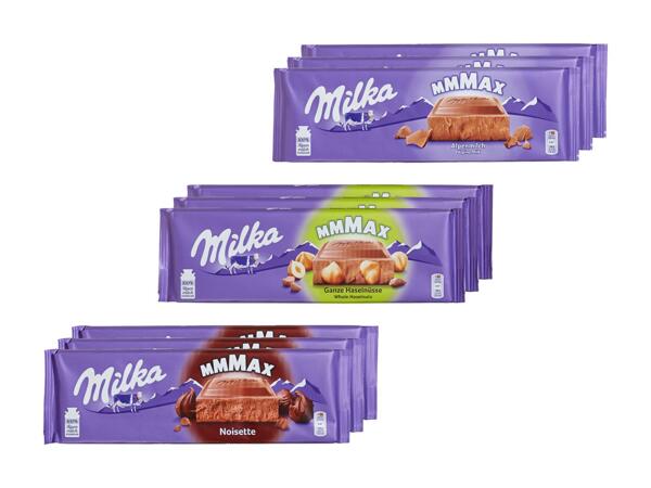 Tavolette di cioccolato Milka