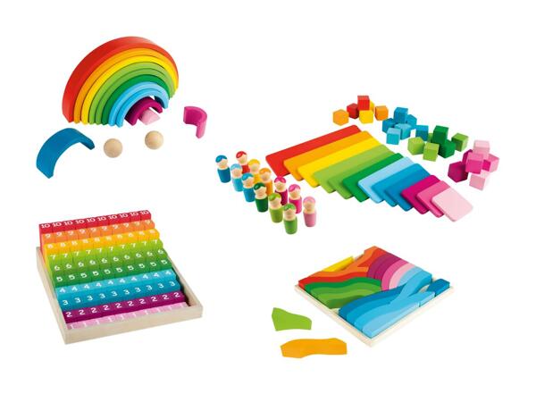 Jeu arc-en-ciel en bois (uniquement en Suisse alémanique)