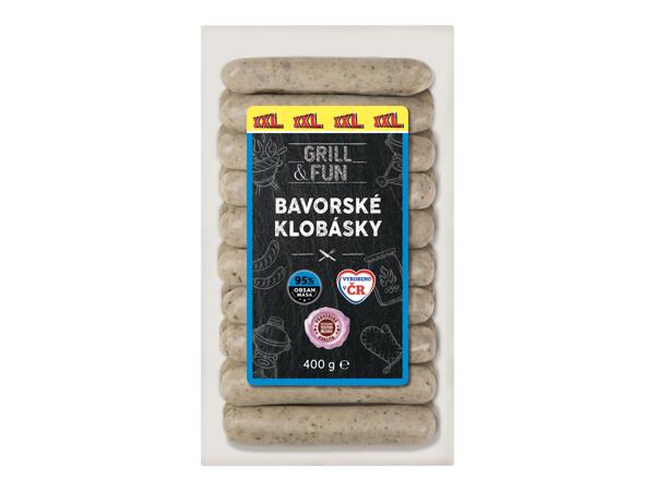 GRILL&FUN Bavorské grilovací klobásky