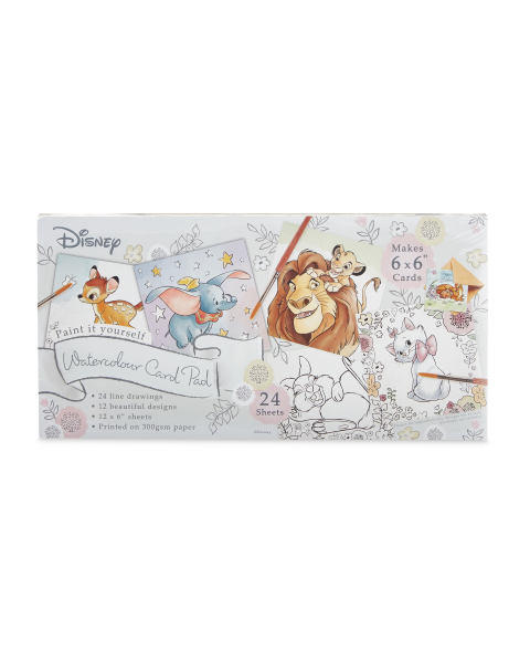 Disney Watercolour Pad