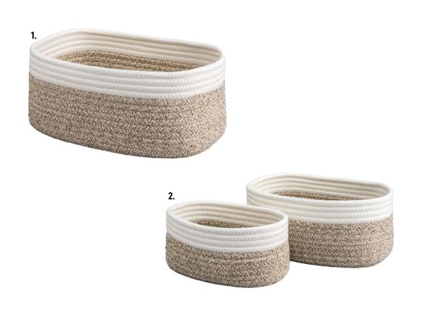 Set de paniers de rangement