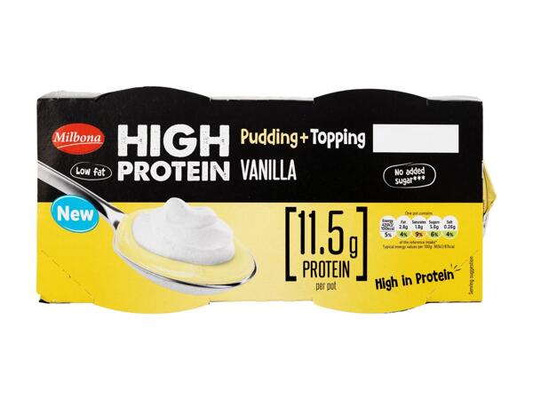 High Protein Whipped Pudding