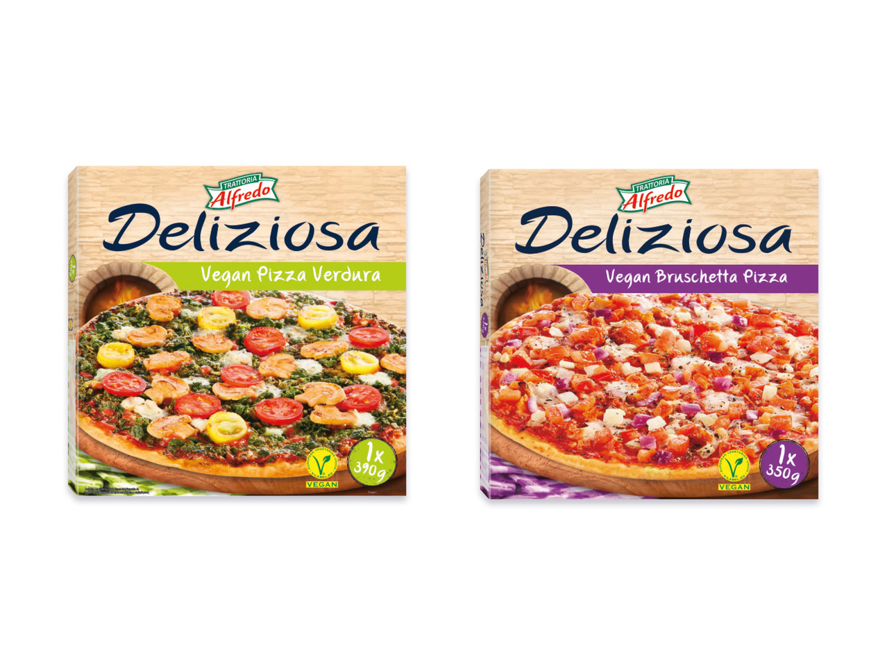 Vegansk pizza
