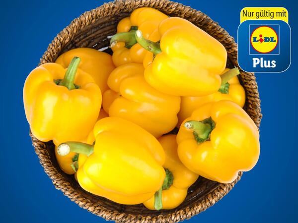 Paprika gelb aus Österreich