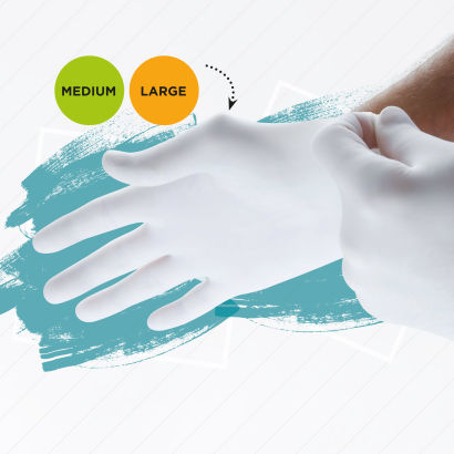 Gants jetables, 100 pcs