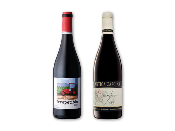 Barbera d‘Asti eller økologisk Irrepetible
