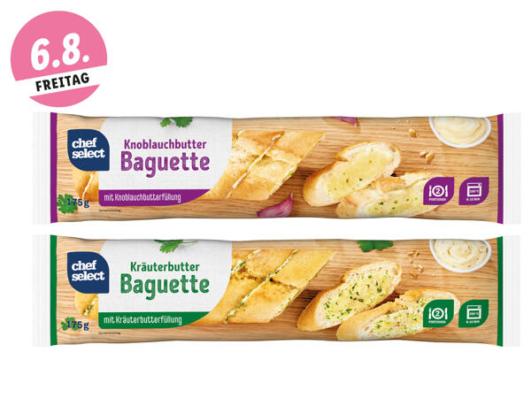 Kräuter-/Knoblauch-Baguette