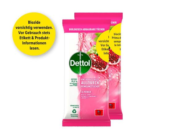 Dettol Reinigungstücher DUO