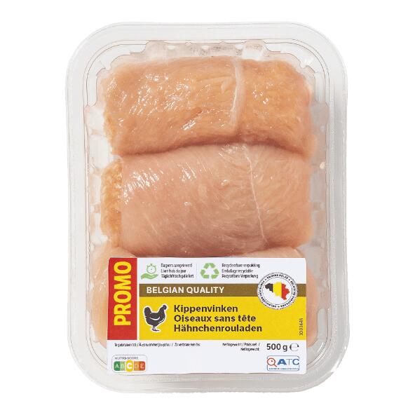 Oiseaux sans tête au poulet, 4 pcs