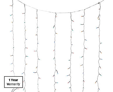 150 LED Solar Net or Curtain Lights