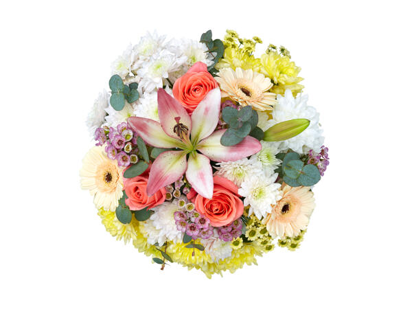 Peach Melba Bouquet
