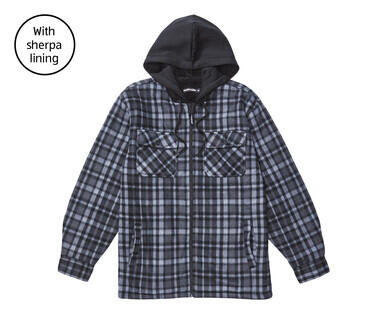 Men's Sherpa Hooded Jacket