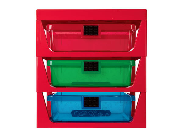 LEGO(R) 3-Drawer Storage Rack