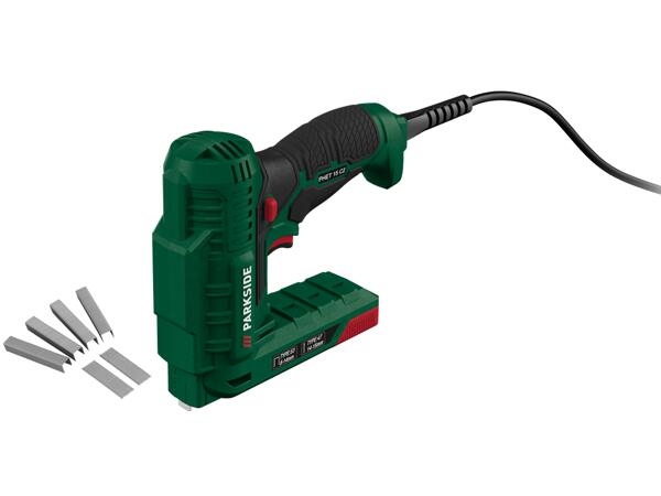 Elektrisk häft- och spikpistol