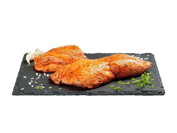 Steaks de cuisses de poulet