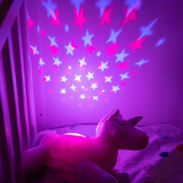 Knuffel met licht en muziek