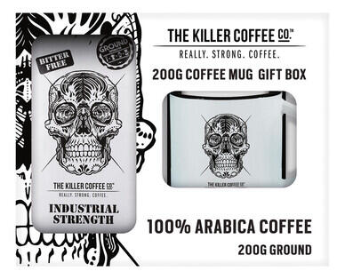 Killer Coffee Ground Gift Pack 200g