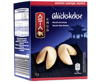 ASIA 
 GLÜCKSKEKSE