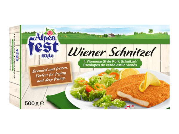 Alpenfest Schnitzel