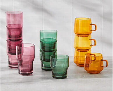 Stackable Glasses 4pk