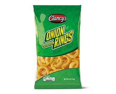 Clancy's 
 Original or Hot Onion Snack Rings