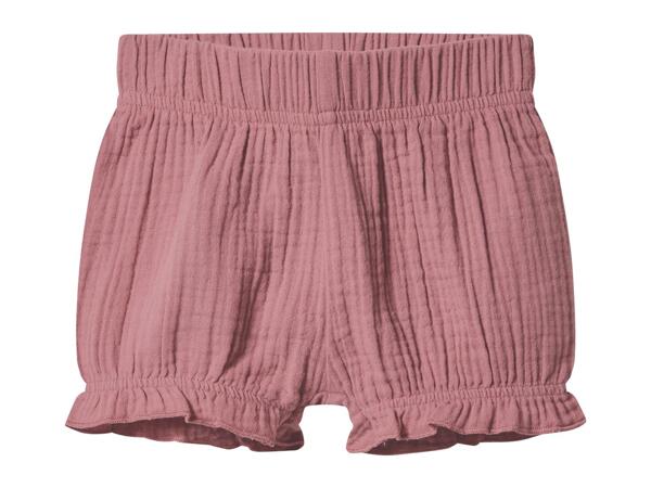 LUPILU Pink Baby Muslin Outfit - 2 Piece Set