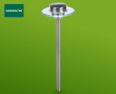 GARDENLINE Edelstahl-Solar-Gartenleuchte