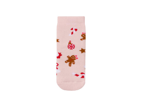 Girls' Christmas Thermal Socks
