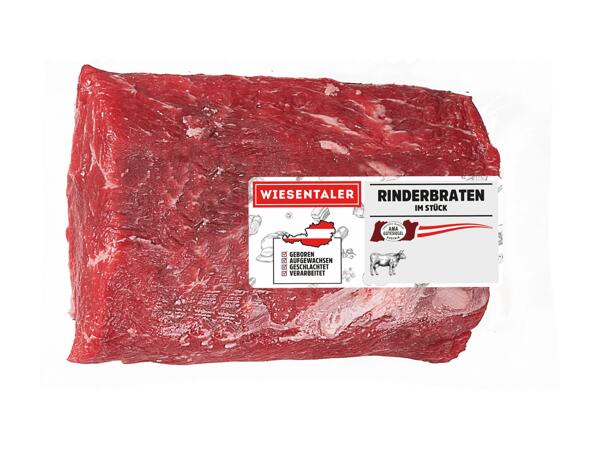 Frisches Rinderbratenfleisch