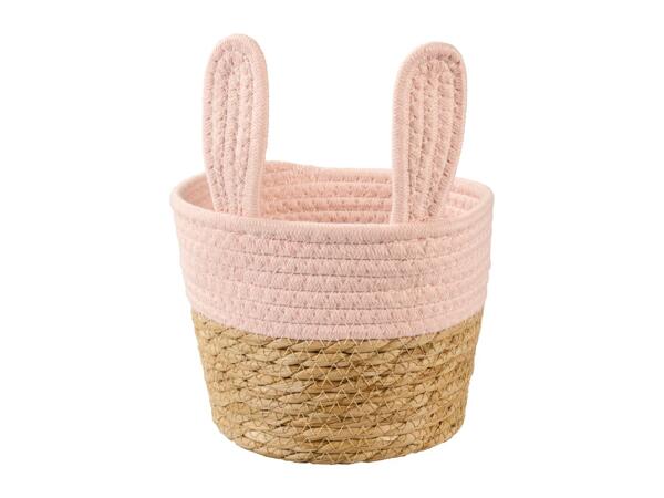 Livarno Home Pink Storage Basket